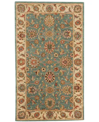 Nourison Home Living Treasures LI05 Aqua 2'6" x 4'3" Area Rug