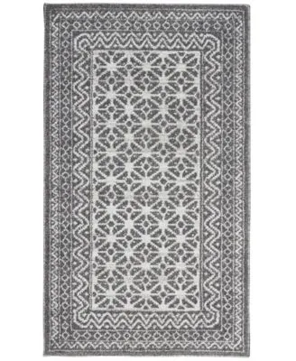 Nourison Home Palermo Pmr02 Charcoal Rug