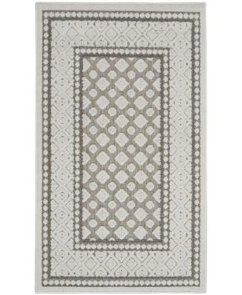 Nourison Home Key Largo Klg02 Silver Rug