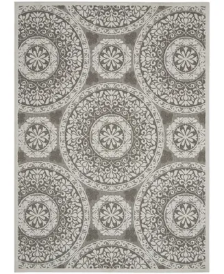 Nourison Home Key Largo KLG03 Taupe 4' x 6' Outdoor Area Rug