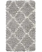 Nourison Home Luxe Shag Lxs02 Ivory Rug