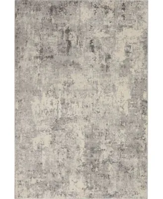 Nourison Home Rustic Textures Rus07 Gray Beige Rug