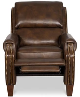 Arianlee Leather Push Back Recliner, Created for Macy's