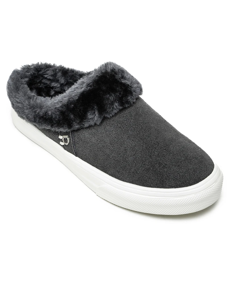 Minnetonka Women's Windy Suede Slippers