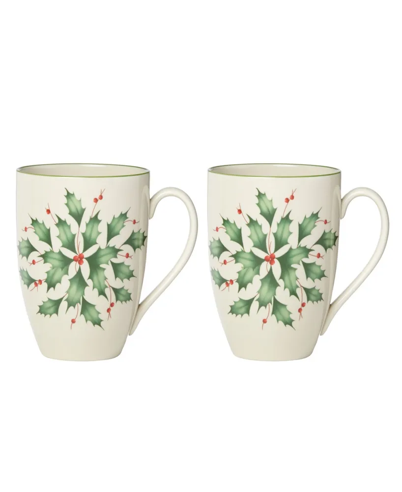 Lenox Merry Grinchmas Naughty & Nice Mug Set