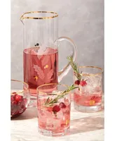 Lenox Holiday Gold Double Old Fashioned 4-piece Glass Set