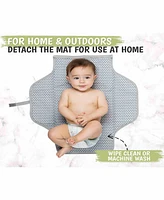 Ezee Diaper Changing Pad, Portable Mat, Waterproof Foldable Pad