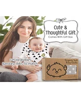 KeaBabies Baby Boys and Girls Organic Burp Cloths