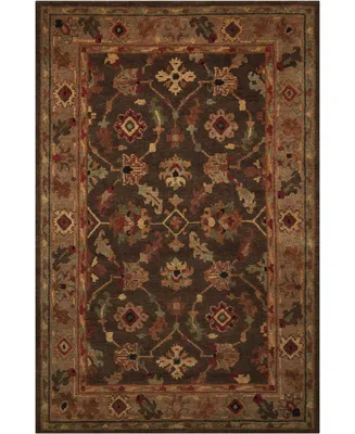 Nourison Home Tahoe TA10 Coffee 5'6" x 8'6" Area Rug