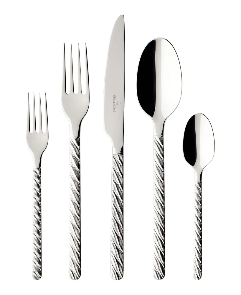 Villeroy & Boch Mademoiselle 20-Piece Stainless Steel Flatware