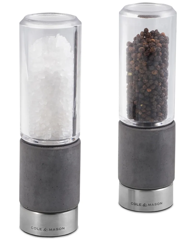 Cole & Mason 2 Piece Salt and Pepper Mill Capstan Gloss Gift Set