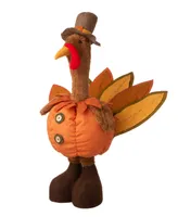 Glitzhome Turkey Standing Decor with Telescoping Legs