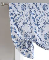 Laura Ashley Elise Tie Up Valance, 50" x 25"