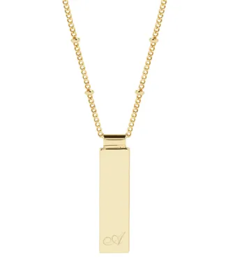 brook & york Maisie Initial Gold-Plated Pendant Necklace - Gold
