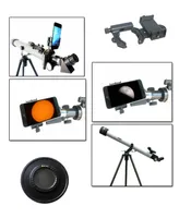 Cassini 800mm x 60mm Day and Night Telescope Kit Plus Smartphone Adapter and Solar Filter Cap