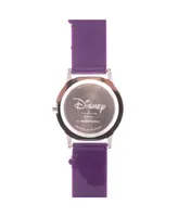 Disney Frozen 2 Elsa, Anna, Olaf Girls' Stainless Steel Time Teacher Glitz Watch 32mm