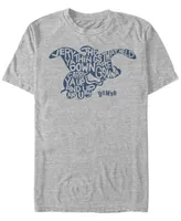 Fifth Sun Men's Dumbo Up And Short Sleeve T-Shirt