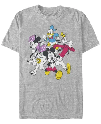 Fifth Sun Men's Mickey And Friends Short Sleeve T-Shirt