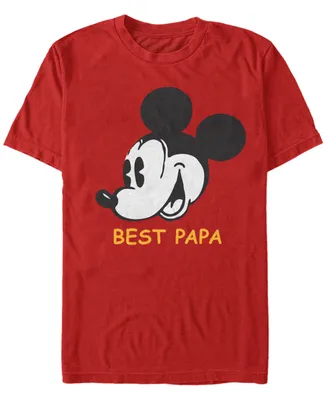 Fifth Sun Men's Best Papa Short Sleeve T-Shirt