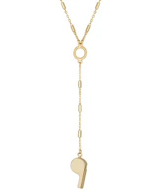 2028 14K Gold-tone Whistle 18" Y-Necklace