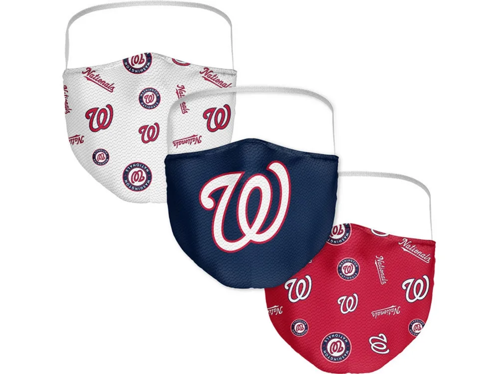 Fanatics Washington Nationals 3-Pk. Face Mask