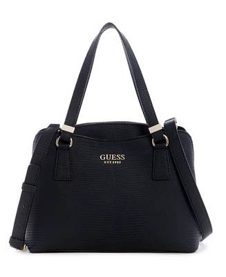 Guess Lyndi Small Triple Compartment Girlfriend Satchel