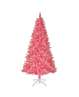 Puleo 6.5" Pre-Lit Fashion Artificial Christmas Tree