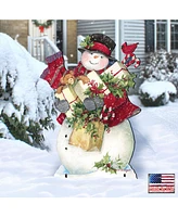 Designocracy by Susan Winget Dark Night Presents Santa Outdoor, Wall and Lawn Decor