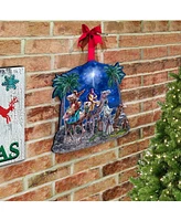 Designocracy by Dona Gelsinger The Magic of Three Kings Wall and Door Hanger