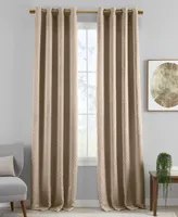 Huxley Geometric 52" x 95" Blackout Curtain Panel