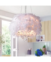 Home Accessories Iglesias 17" 3-Light Indoor Pendant Lamp with Light Kit