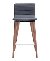 Zuo Jericho Counter Chair, Set of 2