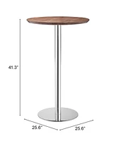 Zuo Bergen Bar Table