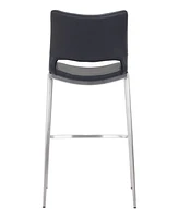 Zuo Ace Bar Chair, Set of 2