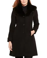 Lauren Ralph Lauren Women's Wool Blend Walker Coat