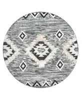 nuLoom Savannah 4' x 4' Round Area Rug