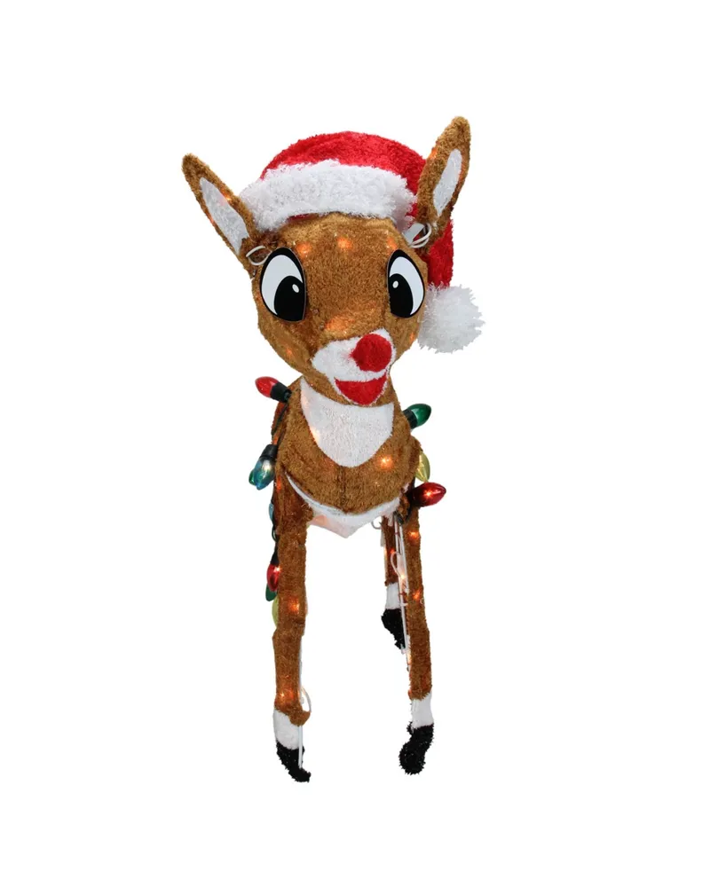 Northlight Pre-Lit Rudolph Nosed Reindeer Christmas Outdoor Decoration