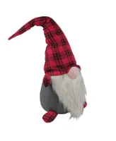 Northlight Plaid Christmas Table Top Gnome