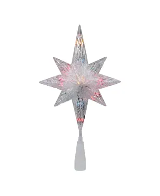 Northlight Lighted Clear Crystal Star Of Bethlehem Christmas Tree Topper