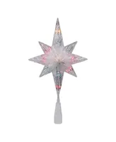 Northlight Lighted Clear Crystal Star Of Bethlehem Christmas Tree Topper