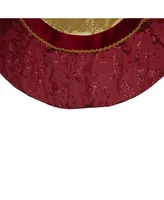 Northlight Scalloped Sequined Christmas Tree Skirt