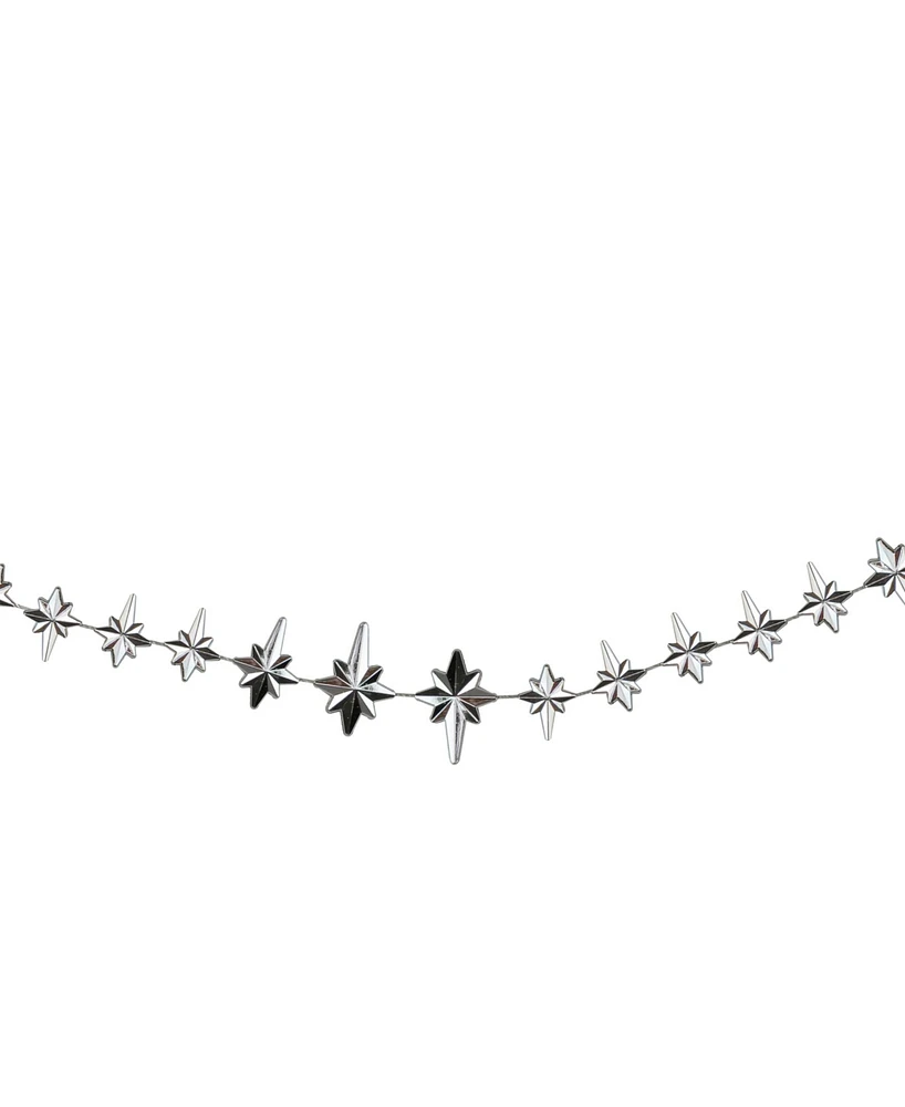 Northlight Shiny Star of Bethlehem Beaded Artificial Christmas Garland-Unlit