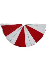 Northlight Peppermint Twist Stripes Christmas Tree Skirt