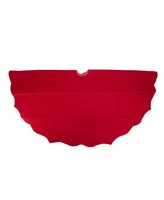 Northlight Cardinal Scalloped Edge Christmas Tree Skirt