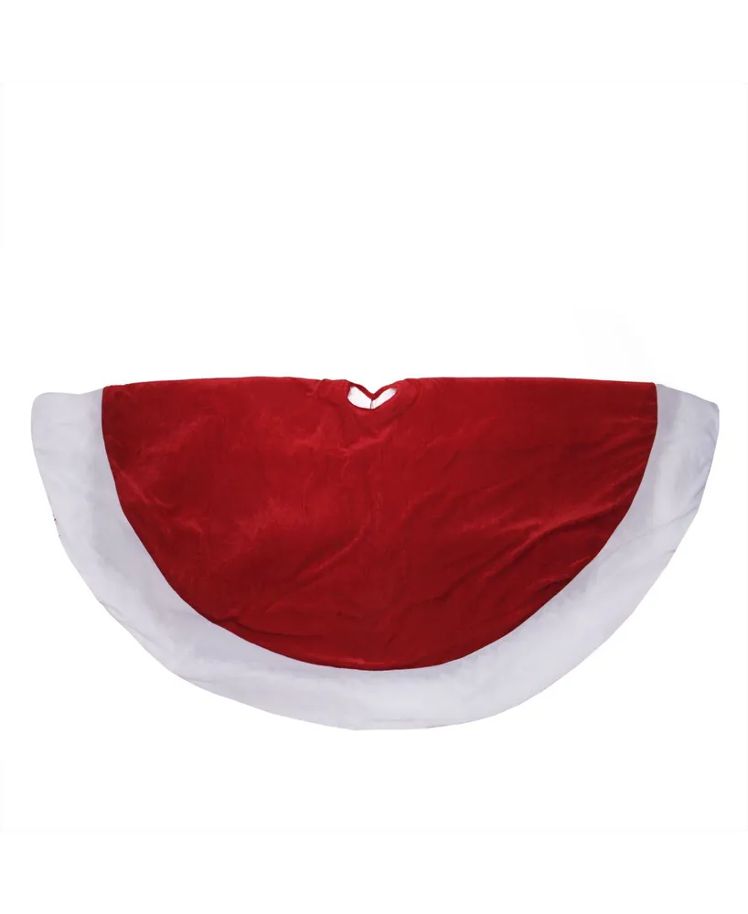 Northlight Solid Round Christmas Tree Skirt