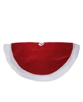 Northlight Solid Round Christmas Tree Skirt