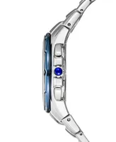 Seiko Men's Solar Coutura Chronograph Stainless Steel Bracelet Watch 44mm