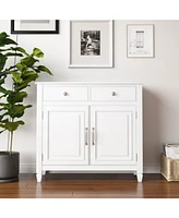Simpli Home Connaught Solid Wood Entryway Storage Cabinet