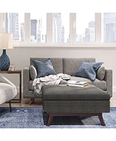 Simpli Home Owen Coffee Table Storage Ottoman