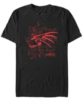 Fifth Sun Nightmare on Elm Street Bloody Claw Men's Short Sleeve T-shirt